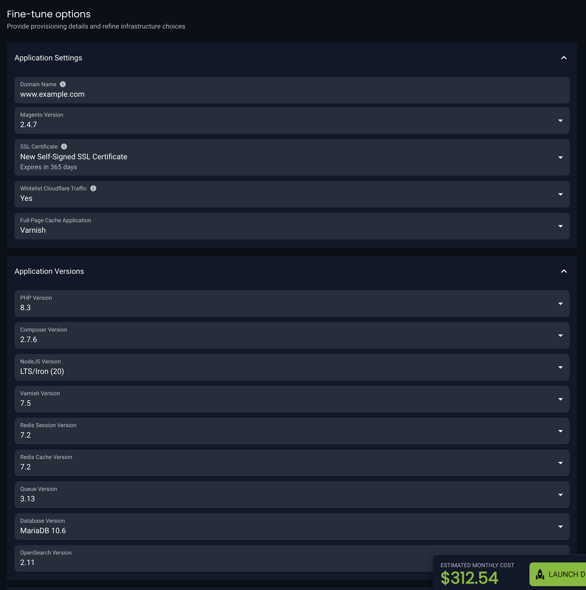 Creating a new deployment – AutoPilot